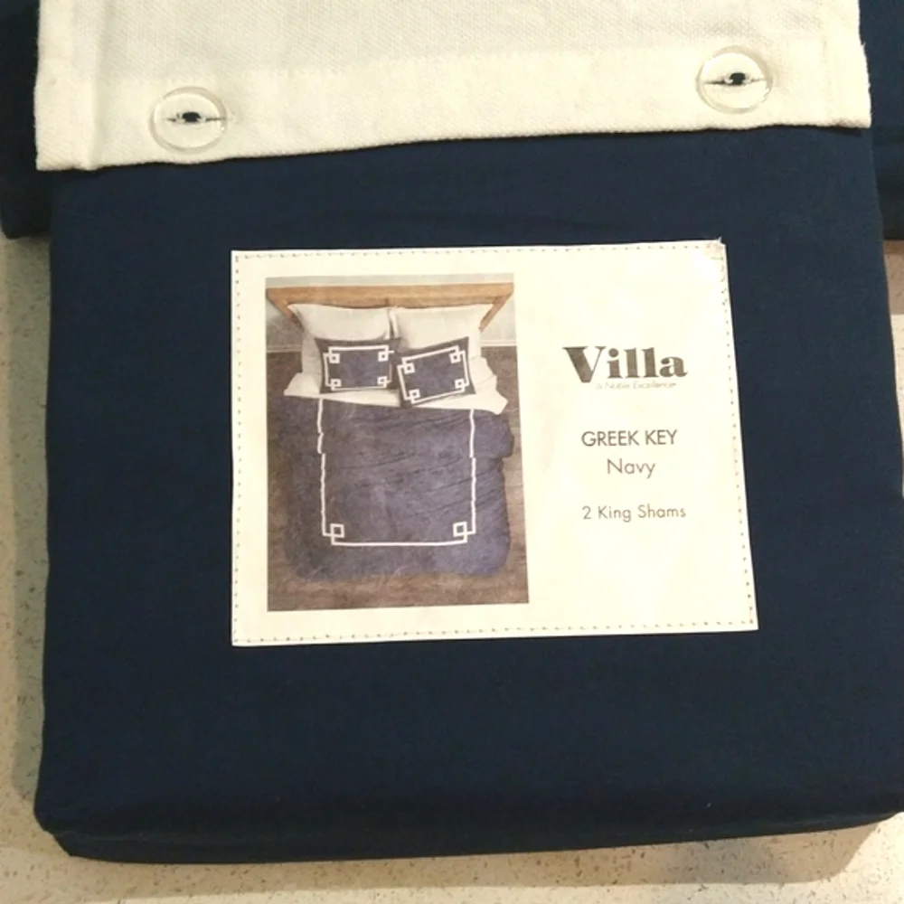 Villa by Noble Excellence Greek Key Duvet Cover